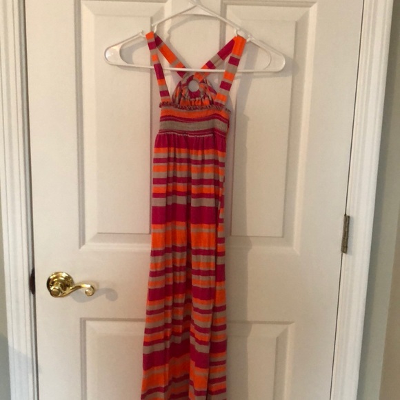 Super cute girl multi colored long dress!!! - Picture 4 of 5